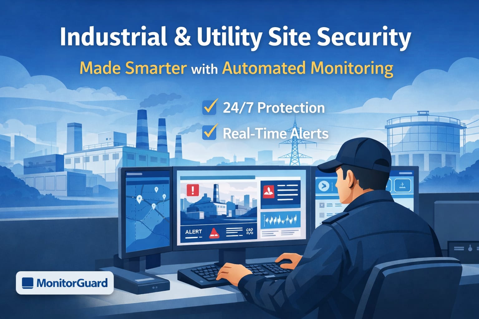 Industrial & Utility Site Security Made Smarter with Automated Monitoring