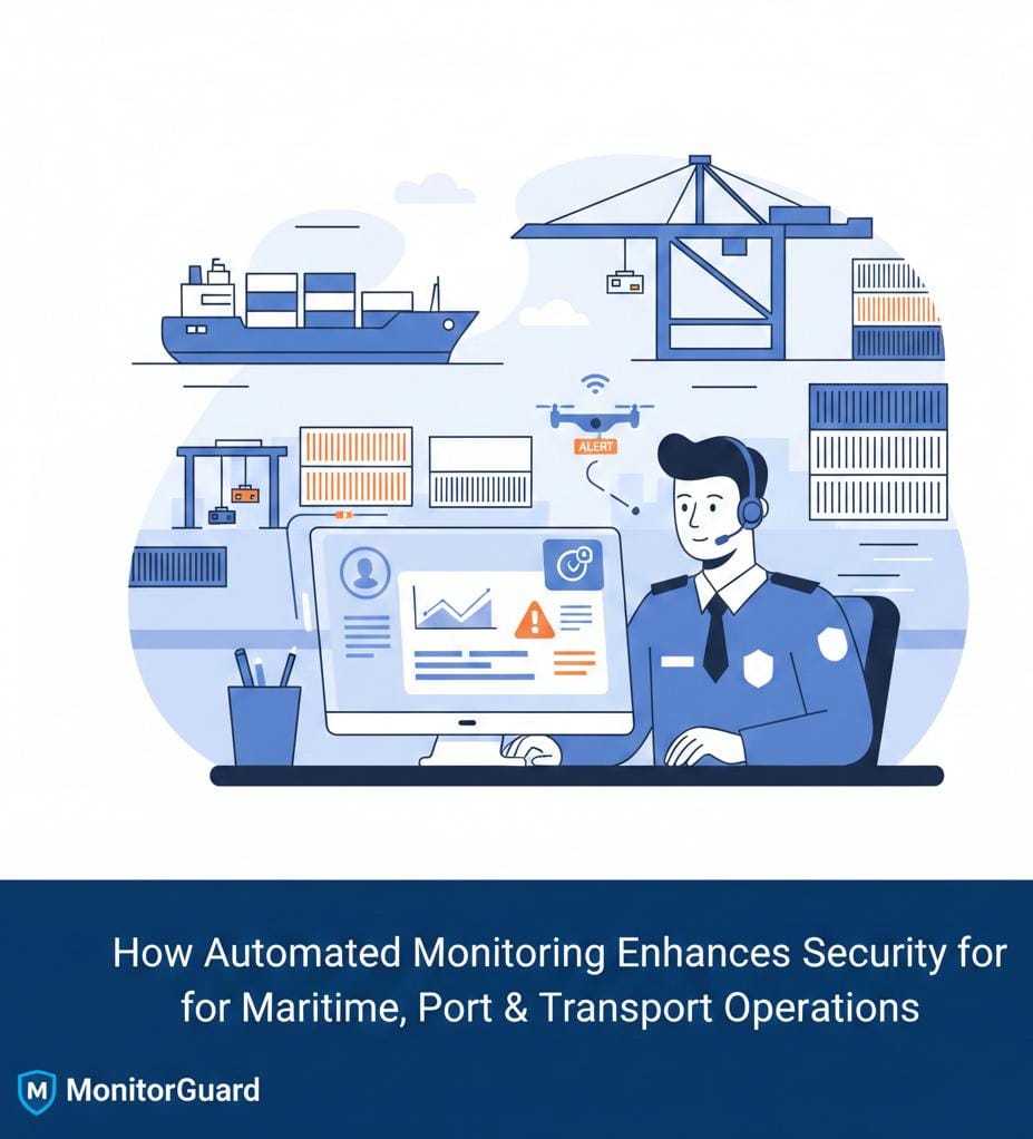 How Automated Monitoring Enhances Security for Maritime, Port & Transport Operations