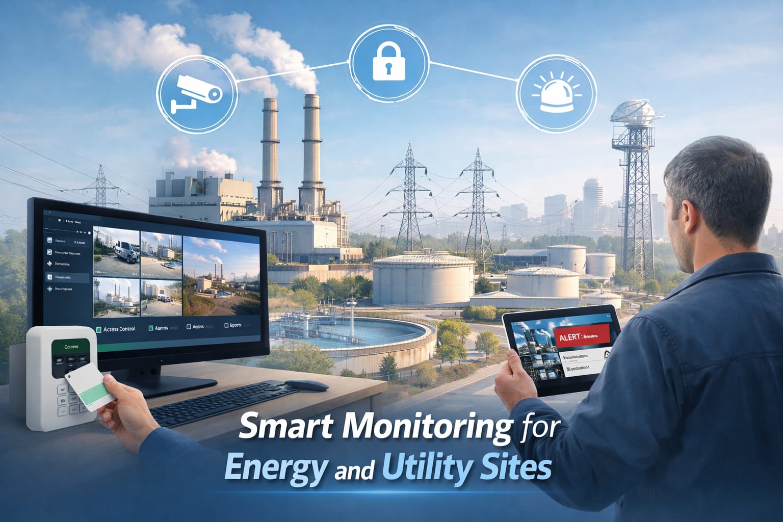 Smart Monitoring for Energy and Utility Sites