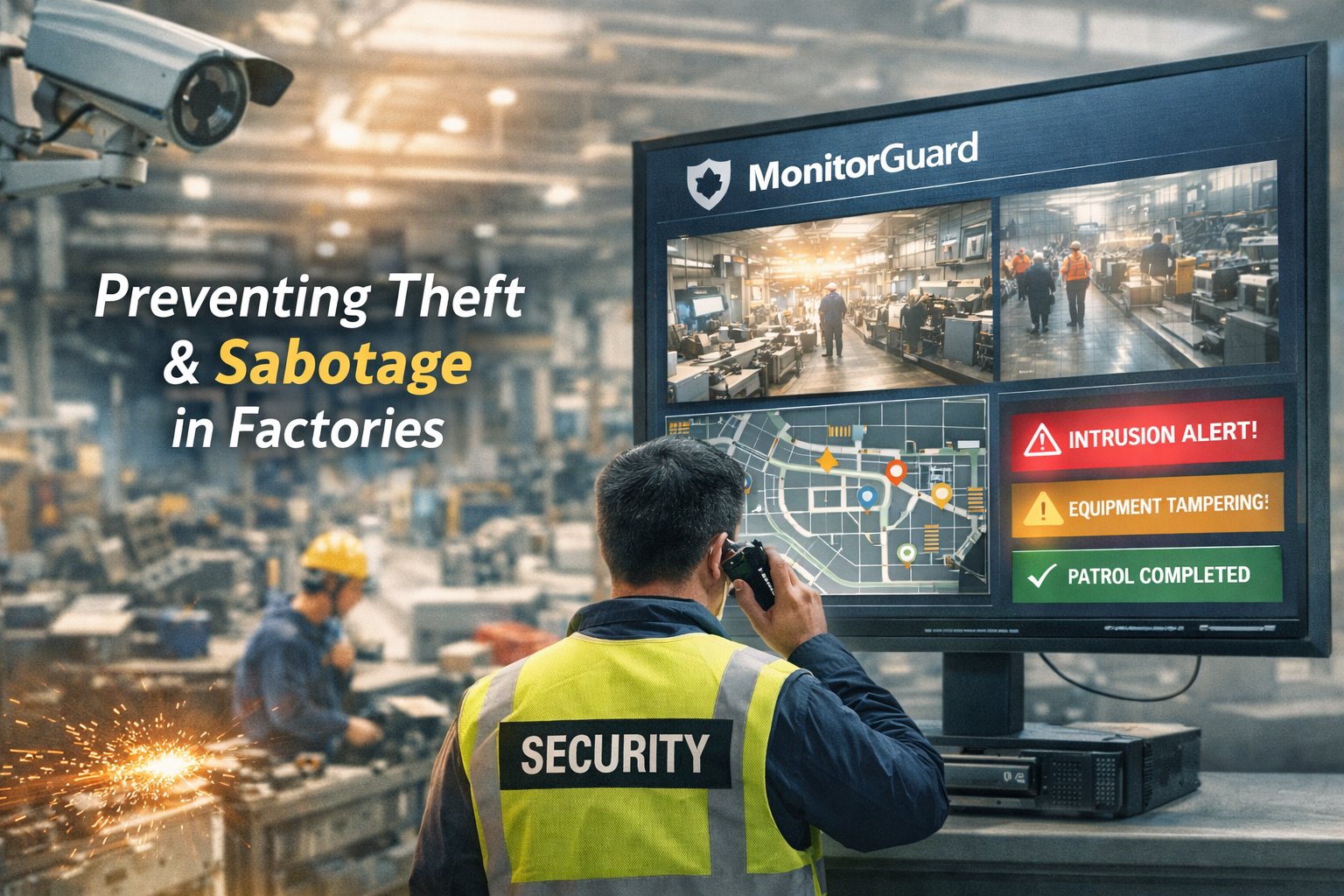 Preventing Theft & Sabotage in Factories With MonitorGuard