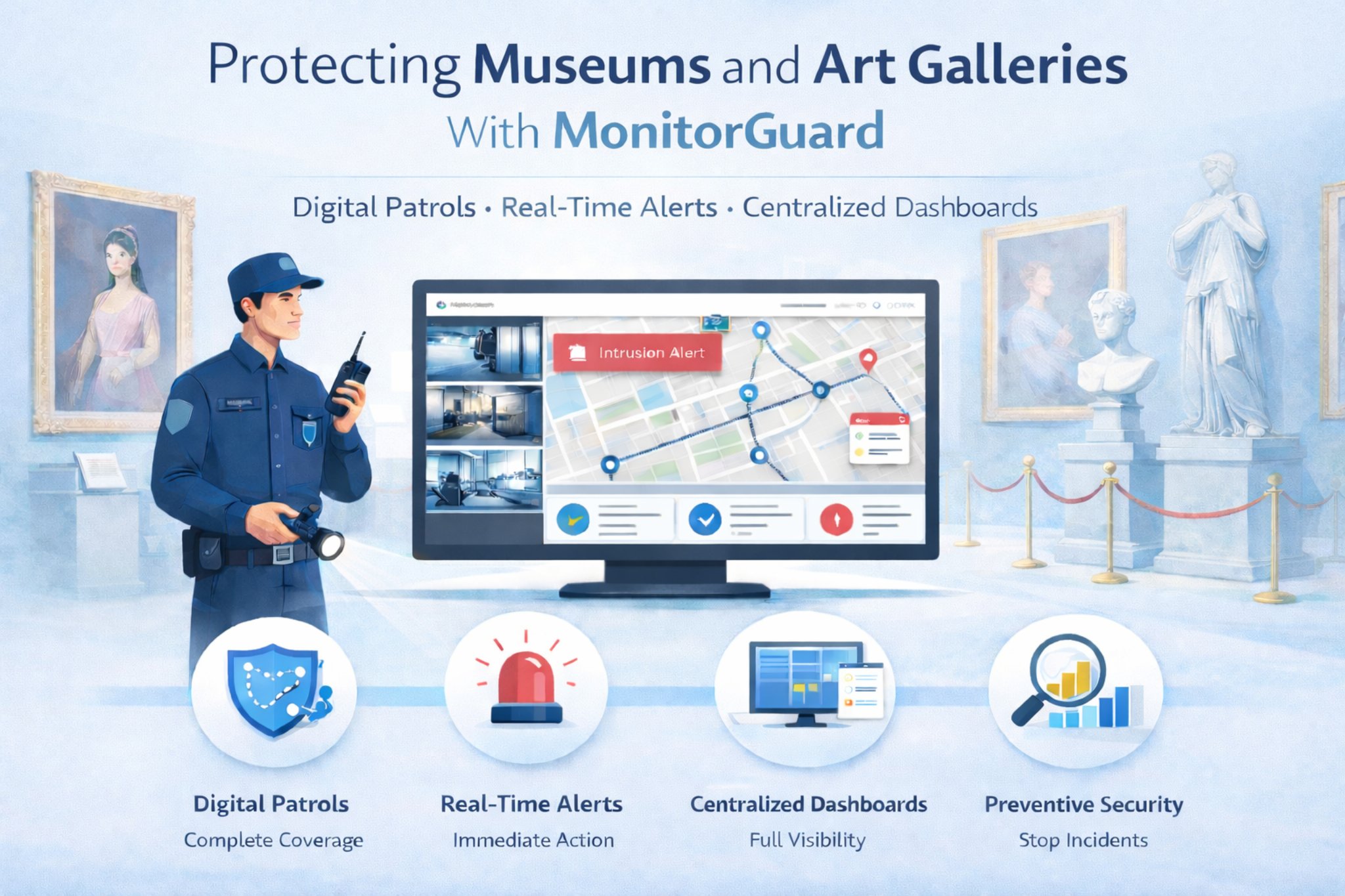 Protecting Museums and Art Galleries With MonitorGuard